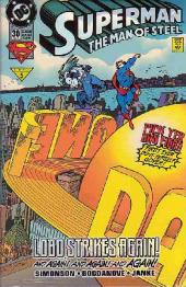 Superman : The Man of Steel Vol.1 (1991) -30a- Lobo strikes again