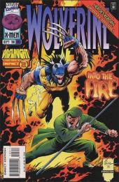 Wolverine (1988) -105- Faces in the fire