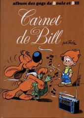 Boule et Bill -08- (France Loisirs) -13a- Carnet de Bill