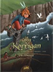 Couverture de Les contes du Korrigan -5- Livre cinquième : L'Île d'Émeraude