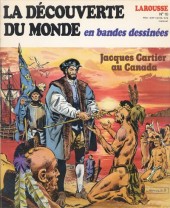 La découverte du monde en bandes dessinées -10- Jacques Cartier au Canada