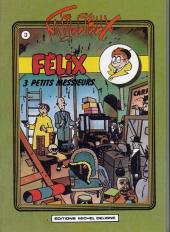 Félix (Tillieux, Éditions Michel Deligne puis Dupuis, en couleurs) -3- 3 petits messieurs