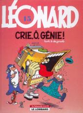 Léonard -15Ind2001- Crie, ô, génie !