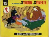 Sylvain et Sylvette (collection Fleurette) -19- Bon anniversaire