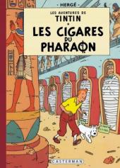 Tintin (Fac-similé couleurs) -4- Les cigares du pharaon