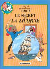 Tintin (France Loisirs 1987) -6- Le secret de la Licorne / Le trésor de Rackham le Rouge