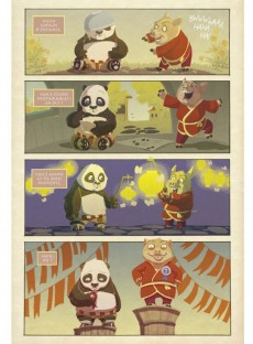 Extrait de Kung Fu Panda 2 -4- Amis à jamais