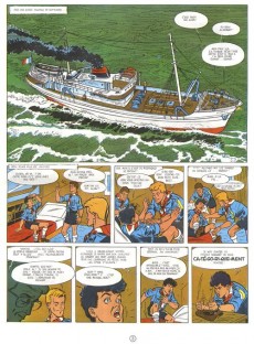 Extrait de 3 A (Les aventures des) -1a1986- Les naufrageurs de la brume