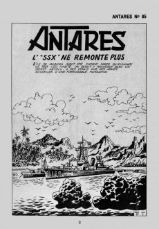 Extrait de Antarès (Mon Journal) -85- L'