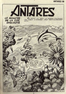 Extrait de Antarès (Mon Journal) -90- Le monstre de la cité engloutie