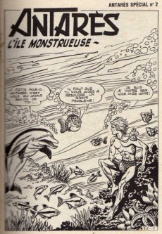 Extrait de Antarès spécial -2- L'île monstrueuse