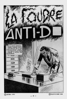 Extrait de Anticipation (Les meilleures Bandes dessinées d') -2- La foudre anti-D (1re partie)