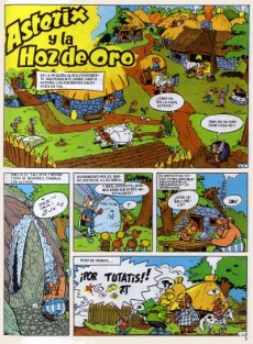 Extrait de Astérix (en espagnol) -2- La hoz de oro