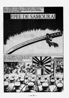 Extrait de Banzaï (1re série - Arédit) -62- Épée de samouraî
