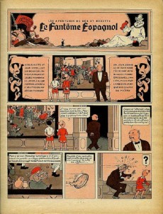 Extrait de Bob et Bobette (1re Série) (Collection du Lombard) -1a1956- Le fantôme espagnol