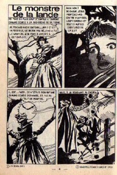 Extrait de Dracula (Aredit - Comics Pocket) -4- Le Monstre de la lande !