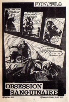 Extrait de Dracula (Aredit - Comics Pocket) -6- Obsession sanguinaire