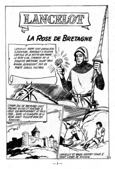 Extrait de Lancelot (Aventures et Voyages) -41- La rose de Bretagne