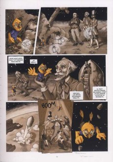 Extrait de Les poussins de l'espace -1- La fusée d'Achille