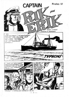 Extrait de Pirates (Mon Journal) -57- Captain Rik-Erik - Typhon !