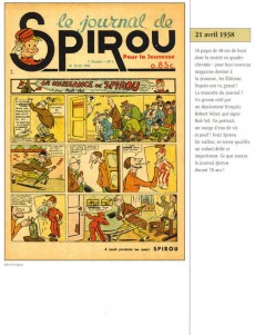 Extrait de (Recueil) Spirou (Album du journal) -300TL- Spirou album du journal