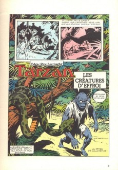 Extrait de Tarzan (5e Série - Sagédition) (Super) -22- Les créatures d'effroi
