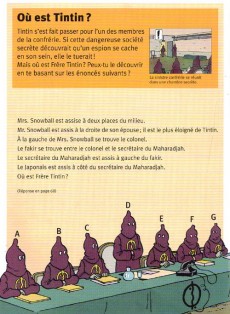 Extrait de Tintin - Divers -AJ2- Album-jeux 2