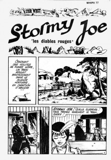Extrait de Whipii ! (Panter Black, Whipee ! puis) -77- Stormy Joe - Les diables rouges