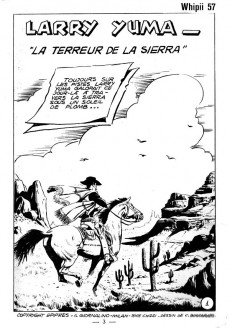 Extrait de Whipii ! (Panter Black, Whipee ! puis) -57- Larry Yuma - La terreur de la sierra