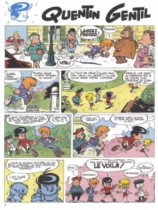 Extrait de Les as -1- Quentin Gentil et Le roi de l'évasion