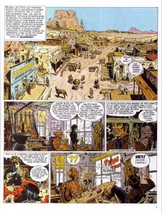 Extrait de Blueberry -11Pub- La mine de l'Allemand perdu