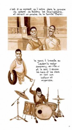 Extrait de BD Music - James Brown