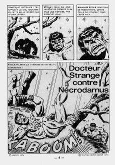 Extrait de Étranges aventures (1re série - Arédit) -38- Dr Strange contre Nécrodamus