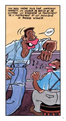Extrait de BD Rock - Fats Domino