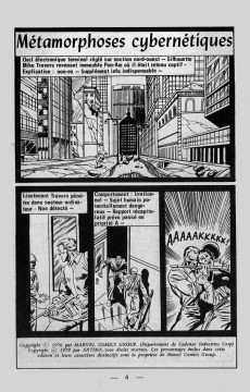 Extrait de Frankenstein (Arédit - Comics Pocket) -13- Métamorphoses cybernétiques