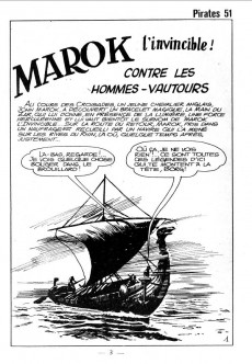 Extrait de Pirates (Mon Journal) -51- Marok l'invincible contre les hommes vautours