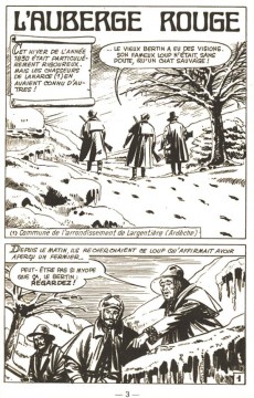 Extrait de L'auberge rouge