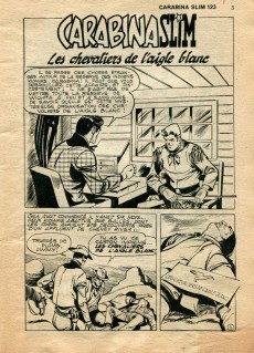 Extrait de Carabina Slim -123- Les chevaliers de l'aigle blanc