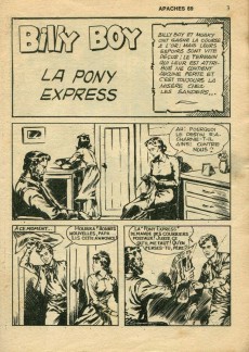 Extrait de Apaches (Aventures et Voyages) -69- Billy boy - le pony express