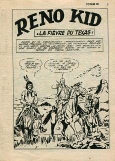 Extrait de Totem (2e Série) (1970) -36- La fièvre du Texas