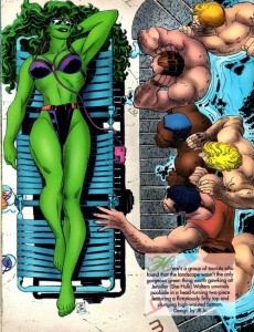 Extrait de Marvel Swimsuit Special (1992) -1- Take a wakanda wild side!