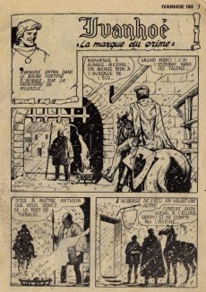 Extrait de Ivanhoé (1re Série - Aventures et Voyages) -193- La marque du crime