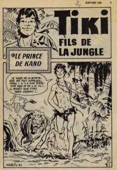 Extrait de Safari (Mon Journal) -146- Tiki - Le prince de Kano