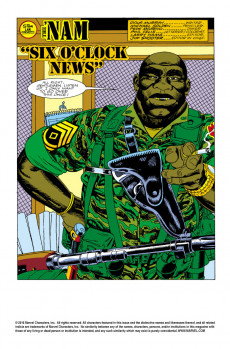 Extrait de The 'Nam (Marvel - 1986) -4- Six o'clock news