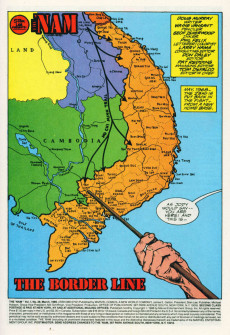 Extrait de The 'Nam (Marvel - 1986) -28- The border line