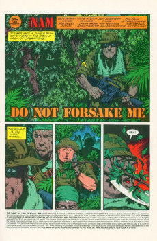 Extrait de The 'Nam (Marvel - 1986) -21- Do not forsake me