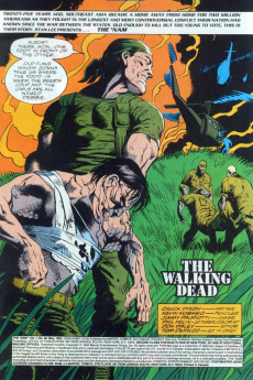Extrait de The 'Nam (Marvel - 1986) -68- The Punisher Invades the 'Nam part 2 : The Walking Dead