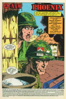Extrait de The 'Nam (Marvel - 1986) -34- Phoenix