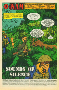 Extrait de The 'Nam (Marvel - 1986) -35- Sounds of silence