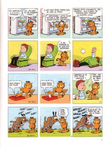 Extrait de Garfield (Dargaud) -15- Garfield fait boule de neige